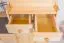 Garderobe Kiefer massiv Vollholz natur 28A - 200 x 125 x 41 cm (H x B x T)