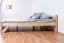 Doppelbett / Gästebett Buche massiv Vollholz natur 117, inkl. Lattenrost - 180 x 200 cm (B x L)