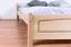 Massivholz Bettgestell Buche 180 x 200 cm Natur