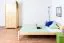 Doppelbett / Gästebett Kiefer massiv Vollholz natur 85, inkl. Lattenrost - Abmessung 160 x 200 cm