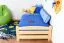 Kinderbett / Jugendbett Kiefer massiv Vollholz natur 84, inkl. Lattenrost - 100 x 200 cm (B x L)