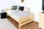 Kinderbett / Jugendbett Kiefer massiv Vollholz natur 84, inkl. Lattenrost - 100 x 200 cm (B x L)