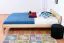 Kinderbett / Jugendbett Buche massiv Vollholz natur 117, inkl. Lattenrost - 140 x 200 cm (B x L)