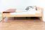 Doppelbett "Easy Premium Line" K4, 200 x 200 cm Buche Vollholz massiv Natur, inkl. Lattenrost