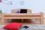 Doppelbett "Easy Premium Line" K5, 160 x 200 cm Buche Vollholz massiv Natur, inkl. Lattenrost