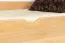 Etagenbett für Erwachsene "Easy Premium Line" K20/h inkl. Liegeplatz und 2 Abdeckblenden, Kopf- und Fußteil gerade, Buche Vollholz massiv Natur - Liegefläche: 90 x 200 cm (B x L), teilbar