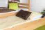 Etagenbett für Erwachsene "Easy Premium Line" K20/h inkl. Liegeplatz und 2 Abdeckblenden, Kopf- und Fußteil gerade, Buche Vollholz massiv Natur - Liegefläche: 90 x 200 cm (B x L), teilbar