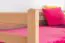 Etagenbett / Stockbett "Easy Premium Line" K20/n, Kopf- und Fußteil gerade, Buche Vollholz massiv Natur - 90 x 200 cm (B X L), teilbar