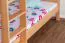 Etagenbett / Stockbett "Easy Premium Line" K21/n, Kopf- und Fußteil gerundet, Buche Vollholz massiv Natur - 90 x 200 cm (B x L), teilbar