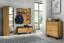 Schrank Belem 01, Farbe: Natur, Eiche teilmassiv – 201 x 70x 39 (H x B x T)