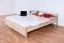 Massivholz Bettgestell Buche 180 x 200 cm Natur