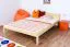 Kiefer Massivholz Bettgestell 160 x 200 cm Natur