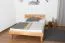 Futonbett / Massivholzbett Wooden Nature 01 Kernbuche geölt - Liegefläche 140 x 200 cm