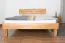Jugendbett Wooden Nature 01 Kernbuche massiv geölt  - Liegefläche 140 x 200 cm (B x L) 