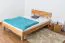 Jugendbett Wooden Nature 01 Kernbuche massiv geölt  - Liegefläche 140 x 200 cm (B x L) 