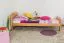 Kinderbett / Jugendbett Wooden Nature 140 Buche massiv Natur - 90 x 200 cm (B x L)