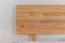 Jugendbett Wooden Nature 02 Kernbuche massiv geölt - Liegefläche 100 x 200 cm (B x L)