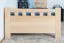 Kinderbett / Jugendbett Buche massiv Vollholz natur 109, inkl. Lattenrost - 80 x 200 cm (B x L)