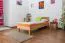 Jugendbett Wooden Nature 02 Kernbuche massiv geölt - Liegefläche 90 x 200 cm (B x L)