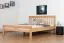 Doppelbett "Easy Premium Line" K8/1, 180 x 200 cm Buche Vollholz massiv Natur