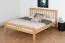Doppelbett "Easy Premium Line" K8/1, 180 x 200 cm Buche Vollholz massiv Natur