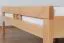 Doppelbett "Easy Premium Line" K8/1, 180 x 200 cm Buche Vollholz massiv Natur