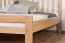 Doppelbett "Easy Premium Line" K8/1, 180 x 200 cm Buche Vollholz massiv Natur