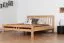 Doppelbett "Easy Premium Line" K8/1, 180 x 200 cm Buche Vollholz massiv Natur