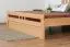 Doppelbett "Easy Premium Line" K8/1 inkl. 1 Abdeckblende, 180 x 200 cm Buche Vollholz massiv Natur
