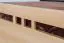 Doppelbett "Easy Premium Line" K8/1 inkl. 1 Abdeckblende, 180 x 200 cm Buche Vollholz massiv Natur