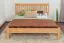 Doppelbett / Gästebett Wooden Nature 142 Buche massiv Natur - 160 x 200 cm (B x L)