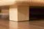 Kleiderschrank Massivholz natur 012 - Abmessung 190 x 80 x 60 cm (H x B x T)