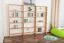 Regal "Easy Möbel" S14, Buche Vollholz massiv Natur - 167 x 218 x 20 cm (H x B x T)