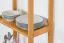 Regal Kiefer massiv Vollholz Erlefarben Junco 56C - 125 x 60 x 30 cm (H x B x T)