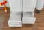 Steiner Shopping Schlafzimmerschrank, Farbe: Weiß 190x90x60 cm