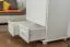 Steiner Shopping Schlafzimmerschrank, Farbe: Weiß 190x80x60 cm