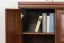 Kommode Sentis 13, Farbe: Dunkelbraun - 117 x 158 x 46 cm (H x B x T)