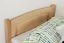 Kinderbett / Jugendbett Buche massiv Vollholz natur 117, inkl. Lattenrost - Abmessung 80 x 200 cm (B x L)