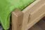 Kinderbett / Jugendbett Buche massiv Vollholz natur 117, inkl. Lattenrost - Abmessung 80 x 200 cm (B x L)