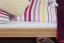Kinderbett / Jugendbett Buche massiv Vollholz Natur 118, inkl. Lattenrost - Abmessung 80 x 200 cm (B x L)