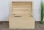Truhe Kiefer massiv Vollholz natur 184 – Abmessung: 44 x 68 x 43 cm (H x B x T)