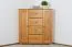 Kommode Kiefer massiv Vollholz Erlefarben Junco 176 – Abmessungen: 100 x 90 x 60 cm (H x B x T)