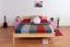 Kinderbett / Jugendbett Kiefer massiv Vollholz natur 85, inkl. Lattenrost - 140 x 200 cm (B x L)
