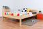Kinderbett / Jugendbett Kiefer massiv Vollholz natur 85, inkl. Lattenrost - 140 x 200 cm (B x L)