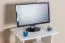 TV-Schrank Massivholz Farbe: Weiß 60x60x45 cm 