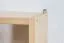 Bücherregal - 35 cm breit, Kiefer Holz-Massiv, Farbe: Natur