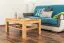Couchtisch Kernbuche Massivholz Bio geölt 45x100x70 cm
