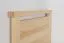 Kinderbett / Jugendbett Kiefer Vollholz massiv natur 70 - Liegefläche 90 x 200 cm (B x L)