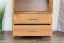 Schlafzimmer - Kleiderschrank, Kernbuche Massivholz - 180 x 90 x 40 cm (H x B x T)