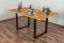 Esstisch Wooden Nature 413 Kernbuche massiv geölt, Tischplatte rustikal - 160 x 90 cm (B x T)